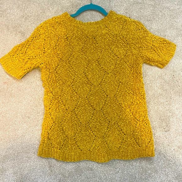 Mustard Yellow Knit Sweater - Loft Outlet - Picture 2 of 3
